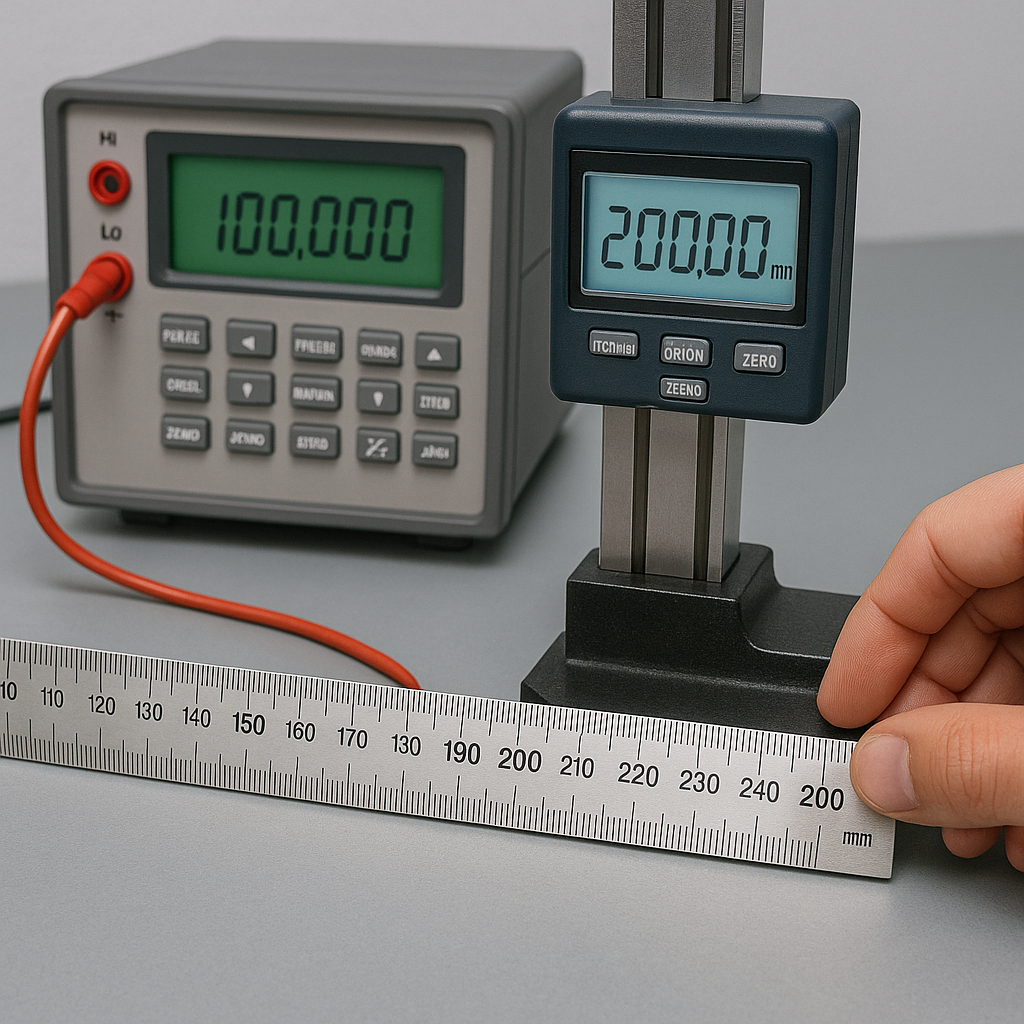 Geometrinių matavimo prietaisų kalibravimas