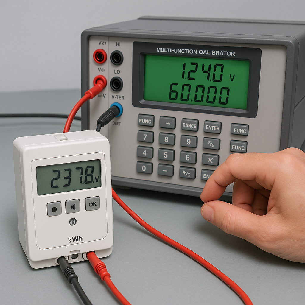 elektros prietaisų kalibravimas