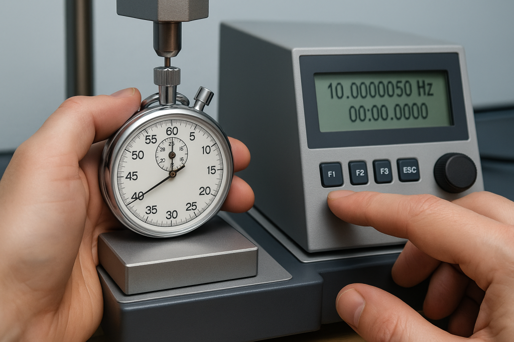 laiko ir dažnio matavimai 